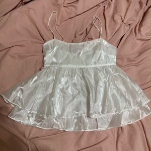 Fun white top